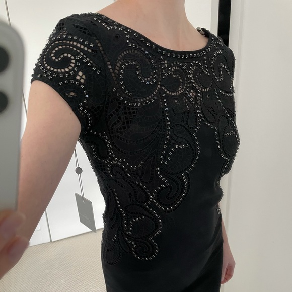 Black maxi gown dress - Picture 4 of 7